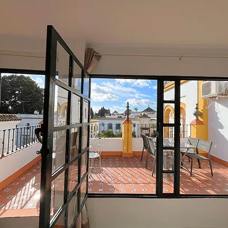 Atico Plaza De Santa Cruz 4 Gran Terraza アパート セビリア